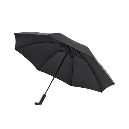 Зонт с фонариком Xiaomi 90 Points Automatic Reverse Folding Umbrella черный 