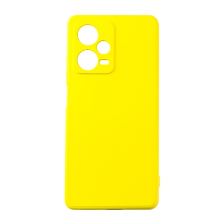 Чехол Colorful Case TPU для Redmi Note 12 Pro Plus 5G лимонно-желтый